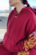 Red Casual Polyester Print Hooded Collar Long Sleeve Regular Sleeve Regular Two Pieces