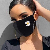 Black Fashion Casual Print Face Protection