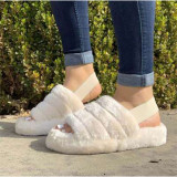 Light Pink Casual Daily Patchwork Round Keep Warm Shoes