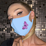 Pink Fashion Casual Print Face Protection
