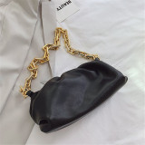 Yellow Fashion Casual Solid Messenger Bag