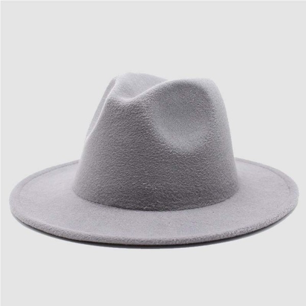 Light Gray Fashion Casual Solid Hat