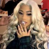 Gold Fashion Casual Solid Hign-temperature Resistance Wigs