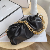 Yellow Fashion Casual Solid Messenger Bag