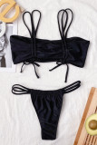 Multicolor Fashion Sexy Sling Basic Swimwears