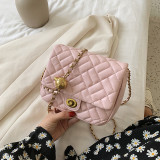 Pink Fashion Casual Solid Messenger Bags