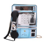 Pink Fashion Patchwork Crossbody Bag