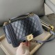 Black Fashion Gradual Change Print Crossbody Bag