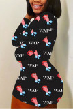 Khaki Living Print V Neck Rompers