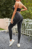 Black Street Solid Patchwork Spaghetti Strap Sleeveless Two Pieces