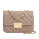Black Fashion Casual Solid Crossbody Bag
