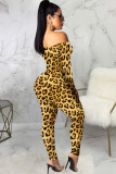 As Show Sexy Patchwork Leopard grain Milk. Long Sleeve one word collar