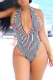 Stripe Sexy Striped Patchwork Swimwears