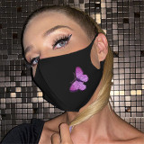 Pink Fashion Casual Print Face Protection