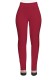 Red Casual Active Patchwork Flat Straight Midweight Pants