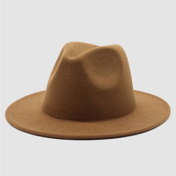 Light Coffee Fashion Casual Solid Hat