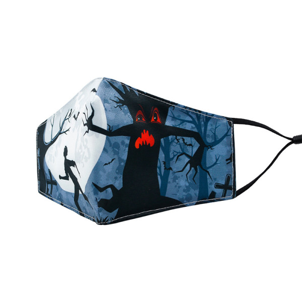 Black Fashion Casual Print Face Protection