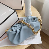 Yellow Fashion Casual Solid Messenger Bag