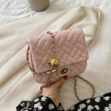 Pink Fashion Casual Solid Messenger Bags