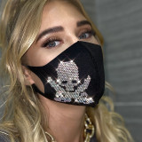 Black Fashion Casual Print Face Protection