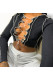 Black cardigan Long Sleeve Patchwork Solid Bandage crop top Tops