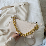 Purple Fashion Casual Solid Shoulder Bags