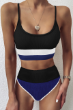 Pink Sexy Solid Split Joint Swimwears