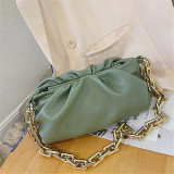 Yellow Fashion Casual Solid Messenger Bag
