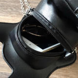 Red Fashion Casual Guitar Patchwork Crossbody Bag