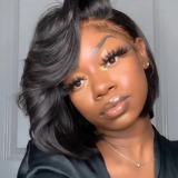 Black Fashion Street Solid Wigs Accessories
