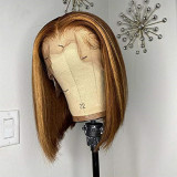 Brown Fashion Street Solid Wigs Accessories