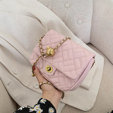 Pink Fashion Casual Solid Messenger Bags