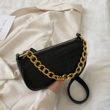 Purple Fashion Casual Solid Shoulder Bags