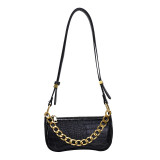 Purple Fashion Casual Solid Shoulder Bags