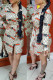 Colour Fashion Casual Print Basic Turndown Collar Shirt Dress