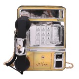 Pink Fashion Patchwork Crossbody Bag