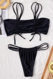 Multicolor Fashion Sexy Sling Basic Swimwears