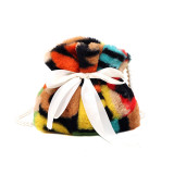 colour Fashion Casual Tie Dye Crossbody Bag