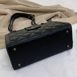 White Fashion Casual Solid Crossbody Bag