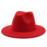 Red Fashion Casual Solid Hat