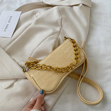 Purple Fashion Casual Solid Shoulder Bags