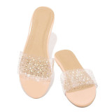 Gold Casual Round Out Door Shoes