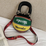 Yellow Fashion Casual Letter Solid Messenger Bags