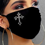 Black Fashion Casual Print Face Protection