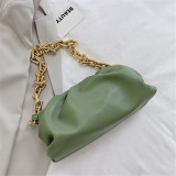 Yellow Fashion Casual Solid Messenger Bag