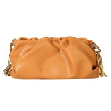 Yellow Fashion Casual Solid Messenger Bag