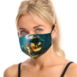 Yellow Fashion Casual Print Face Protection