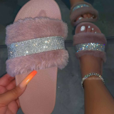 Pink Daily Hollowed Out Opend Shoes