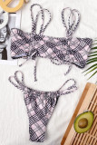 Multicolor Fashion Sexy Sling Basic Swimwears