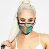 Colorful Fashion Casual Patchwork Face Mask